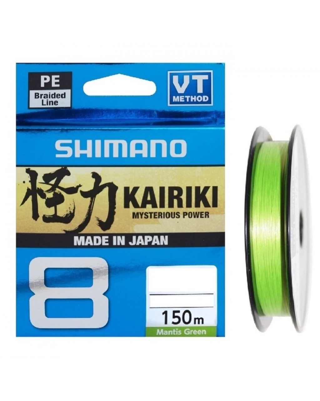 Shimano Kairiki 8 150M M.Green İp Misina