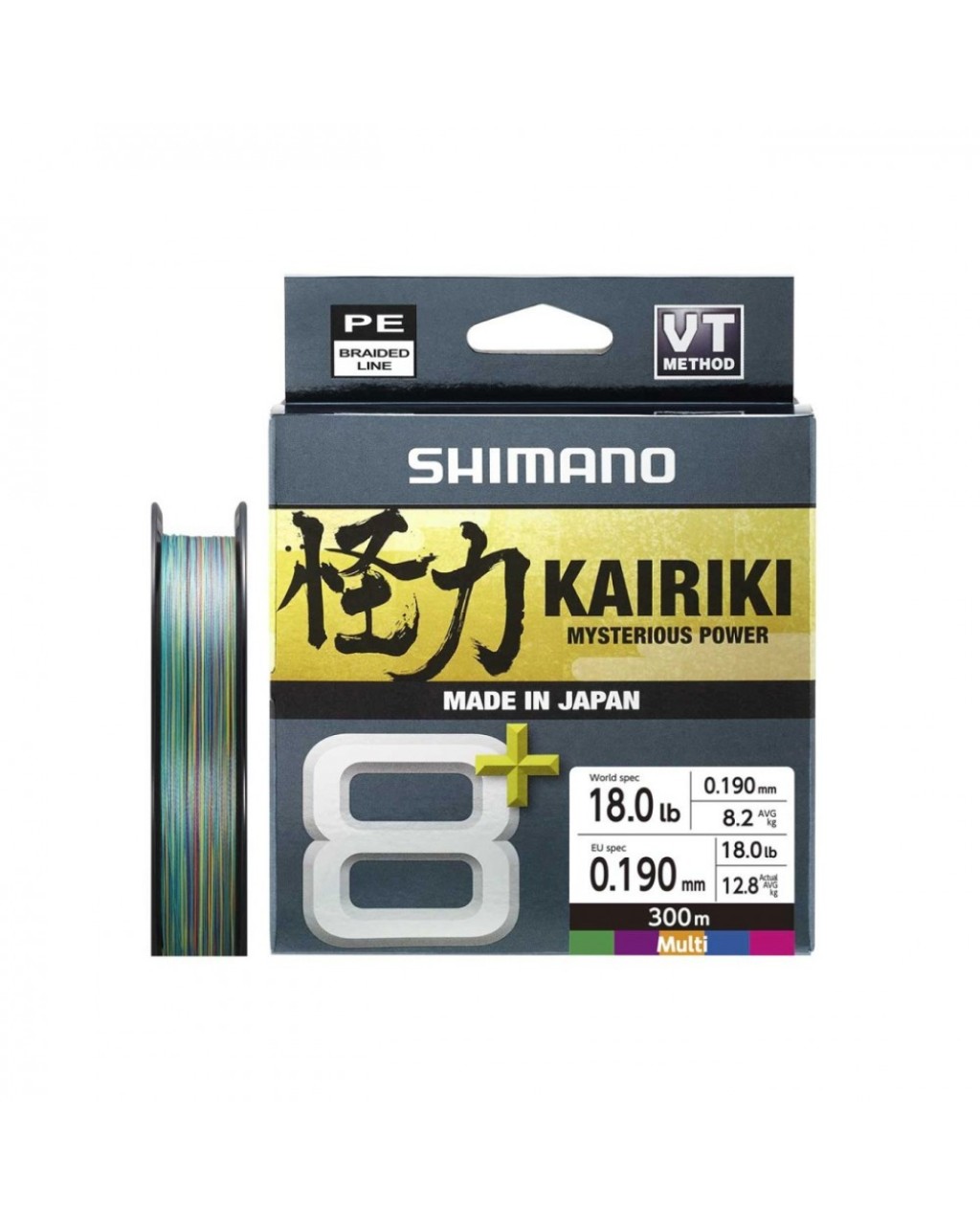 Shimano Kairiki 8+ 300M Multicolor İp Misina