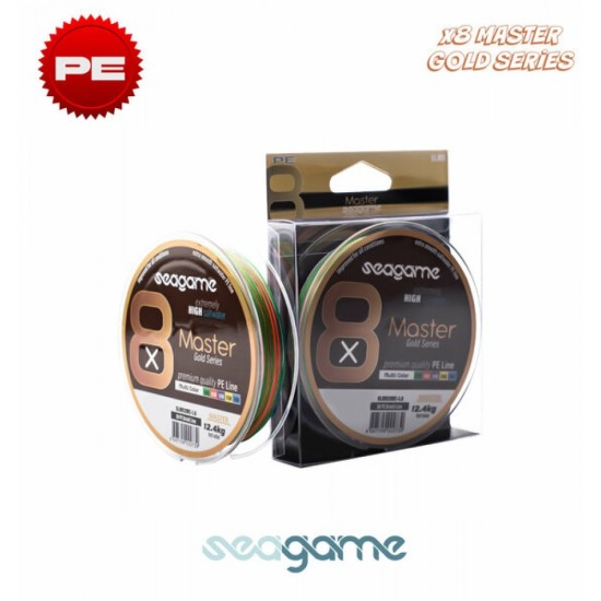 Seagame Master X8 Pe 300M  Multıcolor İp Misina