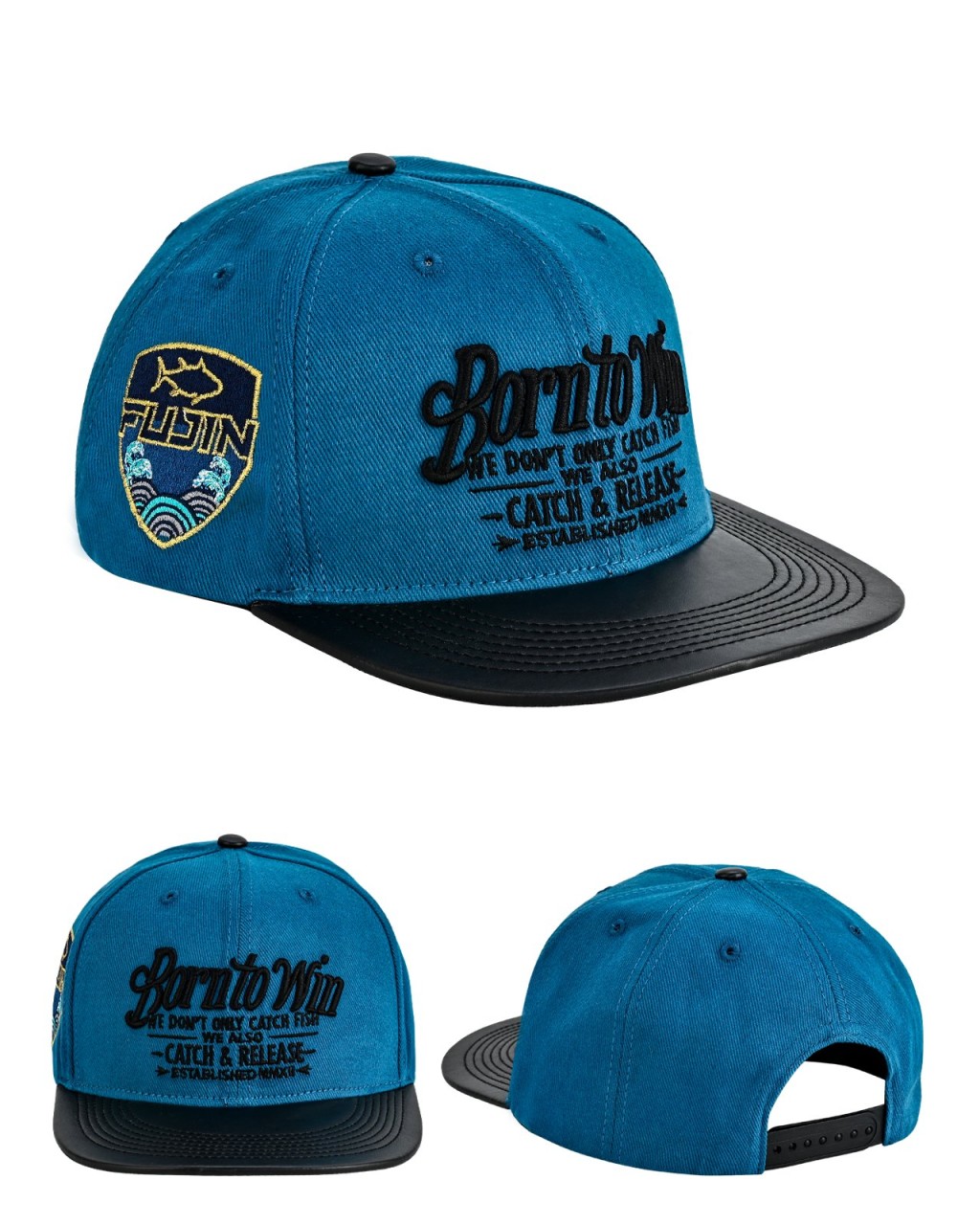 Fujin Btw Lather Visor Sapka Indigo