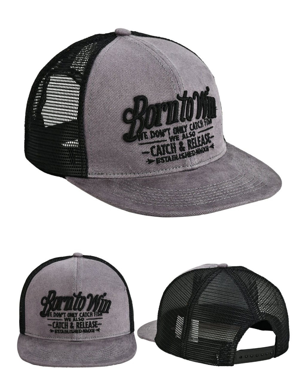 Fujin Btw Sapka Grey