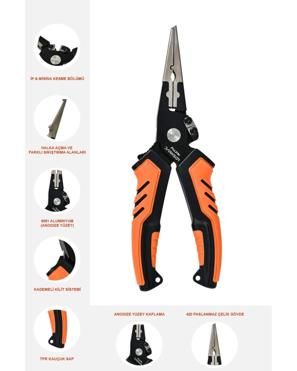 Fujin Darksea Pliers - Çok Amaçli Pense