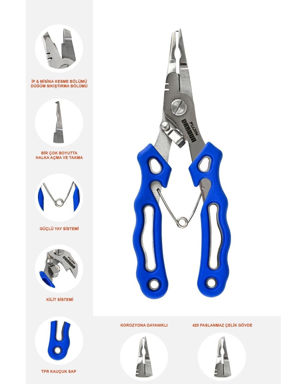 Fujin Dragon Pliers - Çok Amaçli Pense