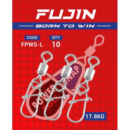 Fujin Power Roll Snap #L 17,8 Kg Çekerli Klips