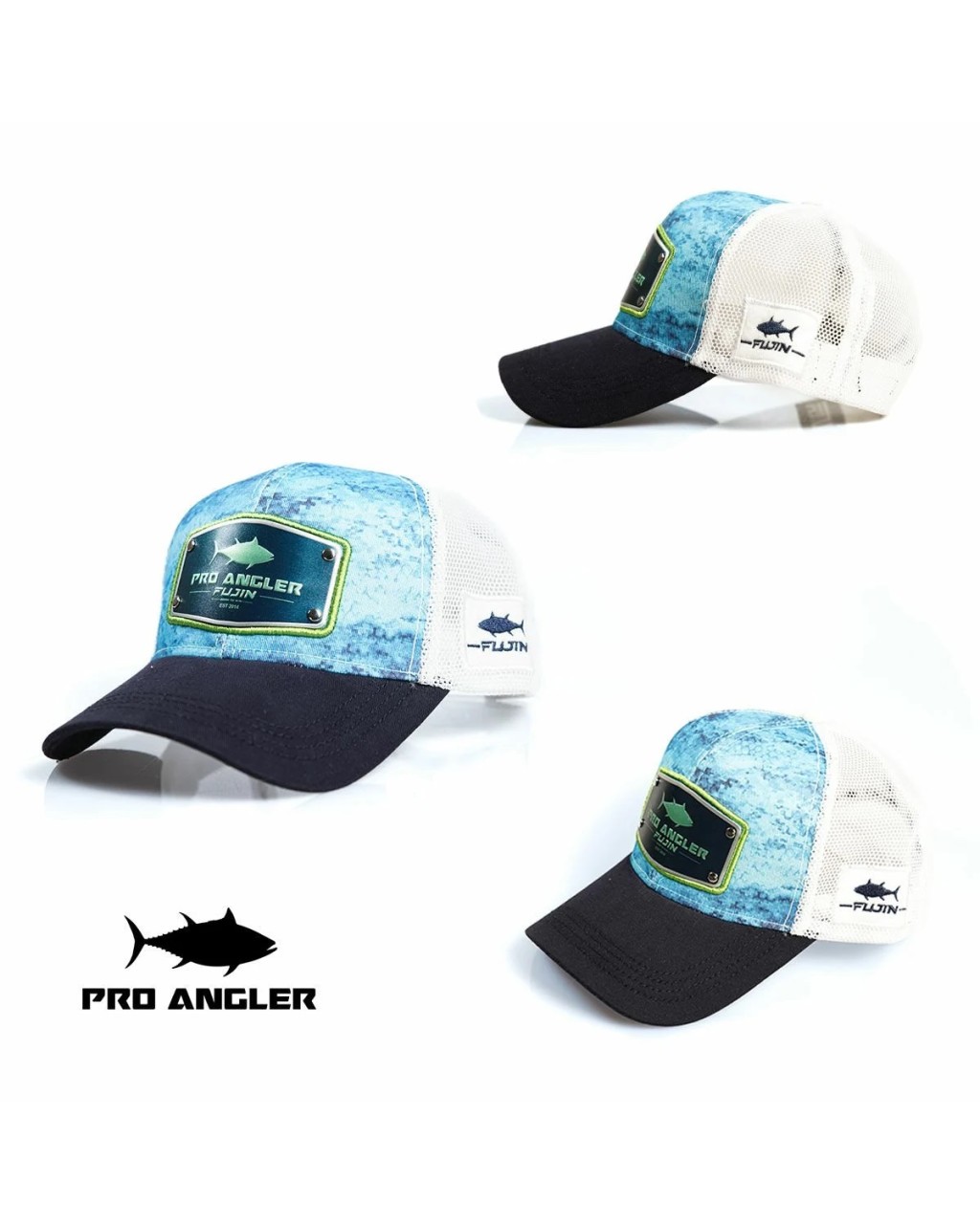 Fujin Pro Angler Blue Wave Sapka