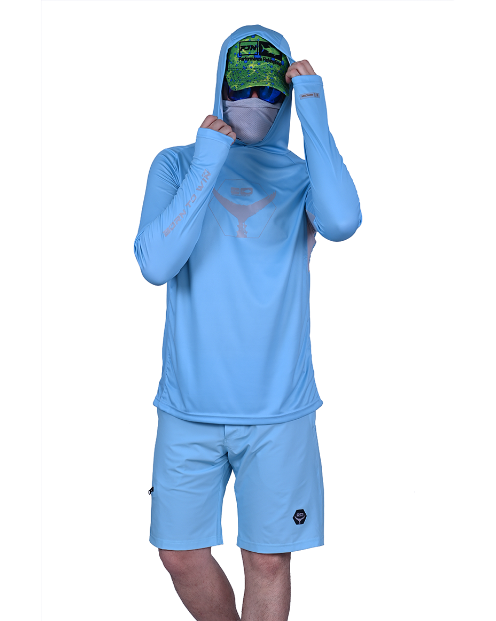 Fujin Pro Angler T-Shirt Turquoise Large (L)