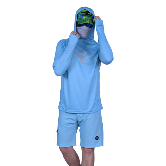 Fujin Pro Angler T-Shirt Turquoise Xxlarge (Xxl)