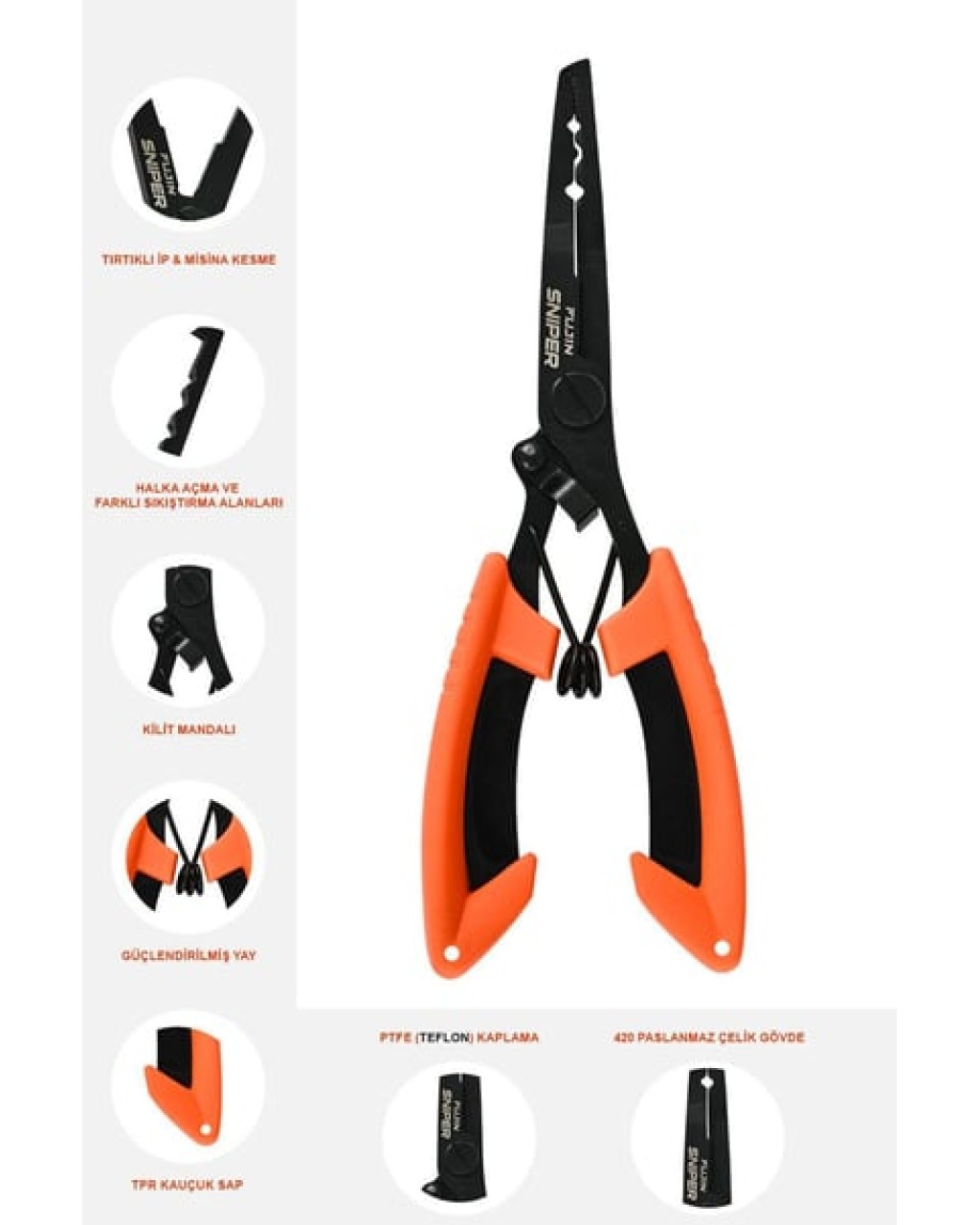 Fujin Sniper Pliers Balikçi Pensesi