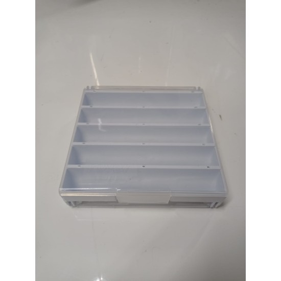 Sahte Kutusu, Plastık L, Çıft Yüz, 10 Göz, Beyaz