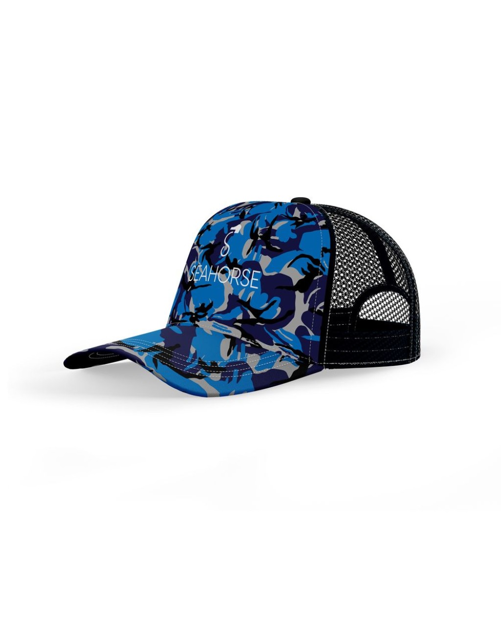 Sea Horse Ghost Blue Camo Sapka