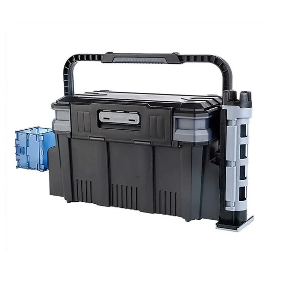 Shufa Çift Katli Ekstra Dayanikli Profesyonel Balıkçı  Çanta 19,5L - Siyah