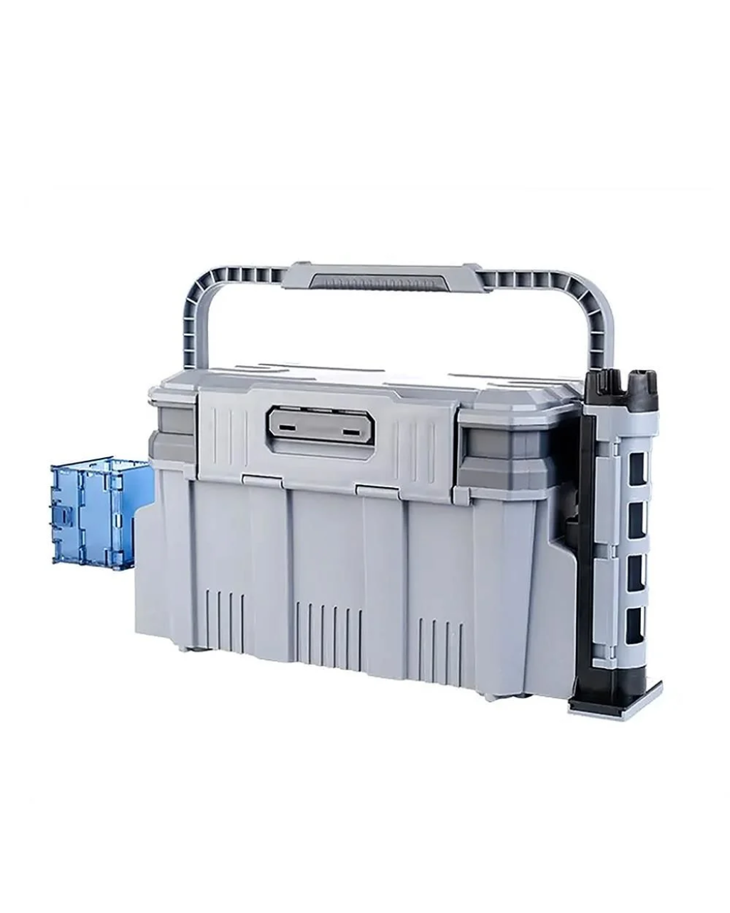 Shufa Çift Katli Ekstra Dayanikli Profesyonel Balıkçı Kutu Çanta 19,5L Gri