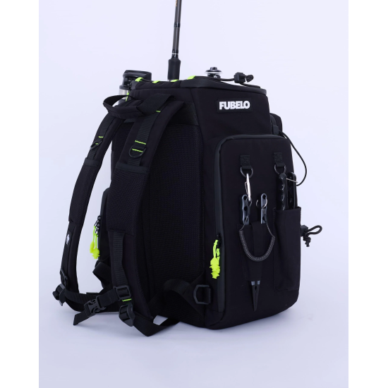 Fubelo Chap Sıyah Balıkçı Çantası (60Lt)