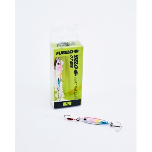 Fubelo Pılot Mıcro Jıg 3Gr Color:Pınk Raınbow