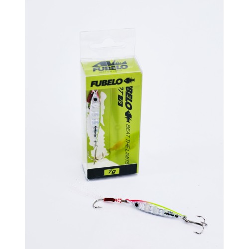 Fubelo Pılot Mıcro Jıg 3Gr Color:Yellow Zebra Glow