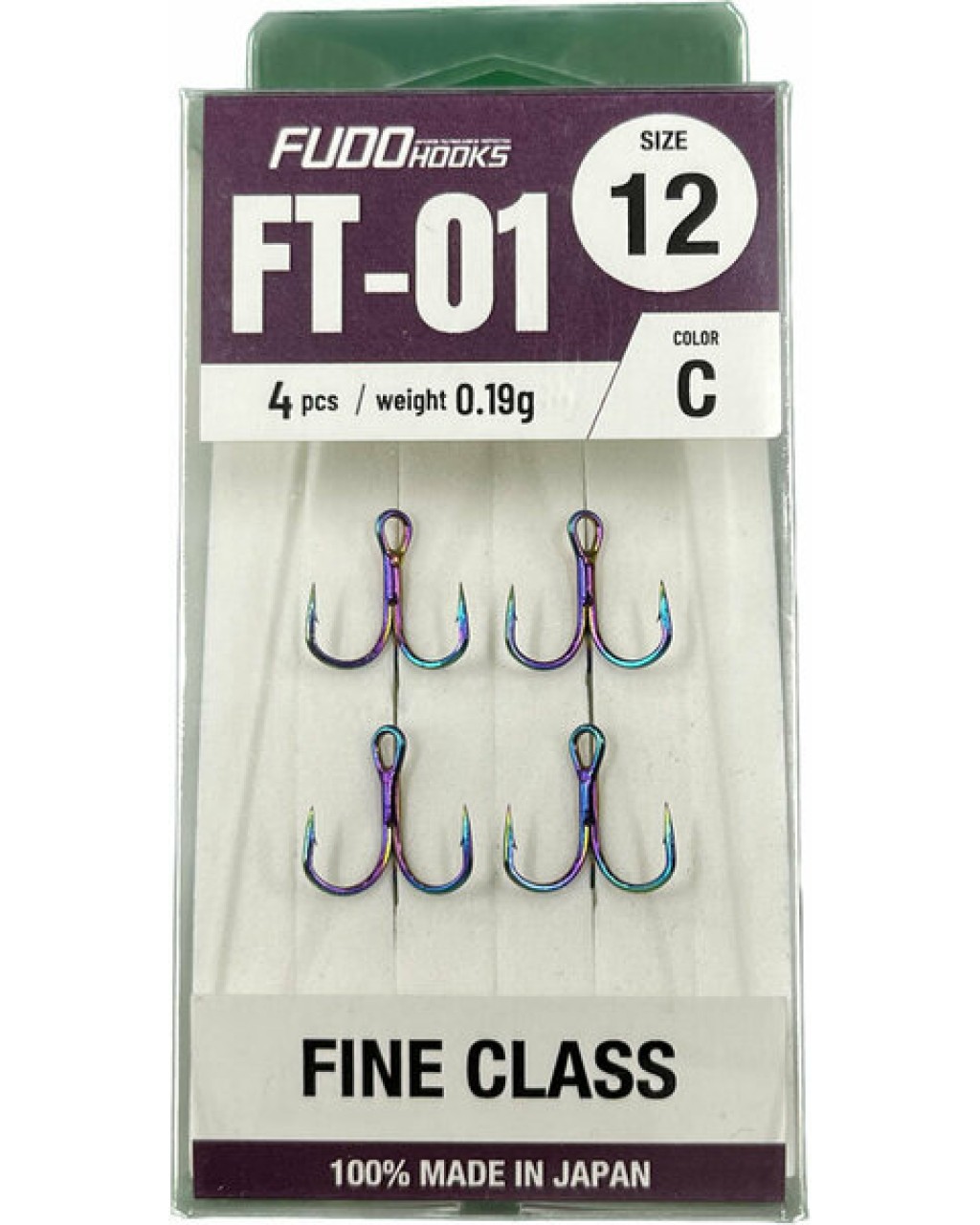 2239 Fudo Treble Fıne Class #10 Renklı 5P