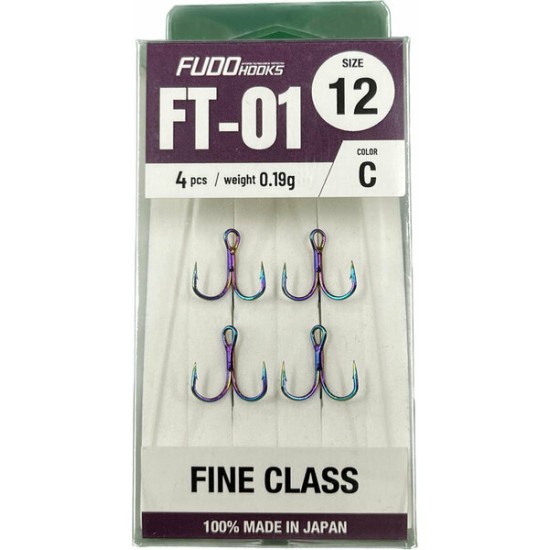 2239 Fudo Treble Fıne Class #10 Renklı 5P