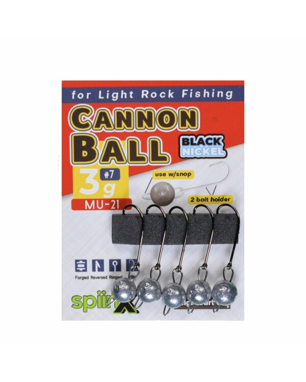 Spıınx Cannon Ball Jıghead Ham 2.5G #7 5P