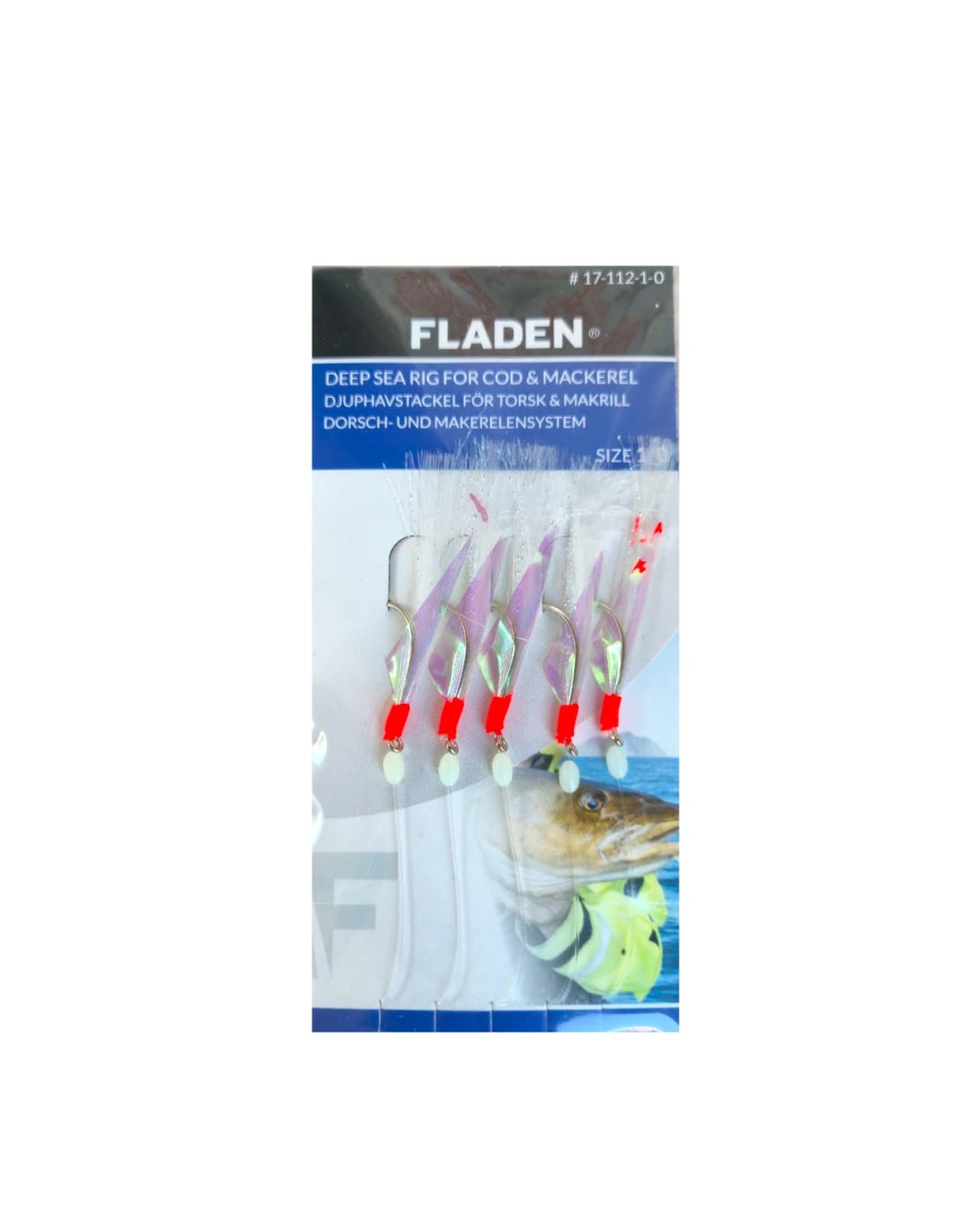 Fladen Feather Derin Su Çapari Beyaz Tüylü No:1/0