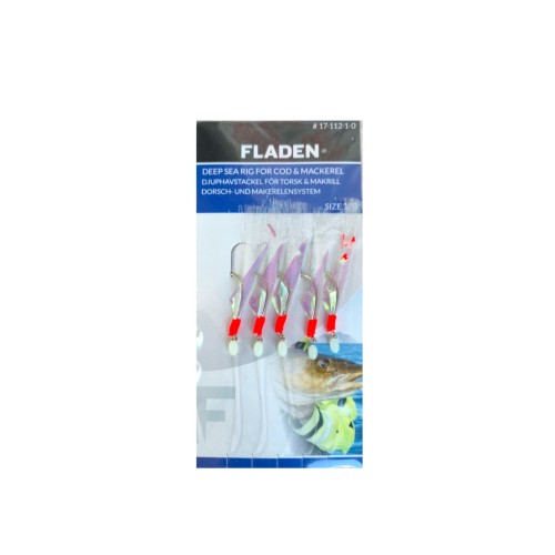 Fladen Feather Derin Su Çapari Beyaz Tüylü No:1/0