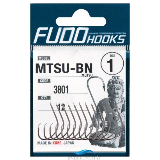 3801 Mutsu, No:1/0, Black Nıkel, 11P