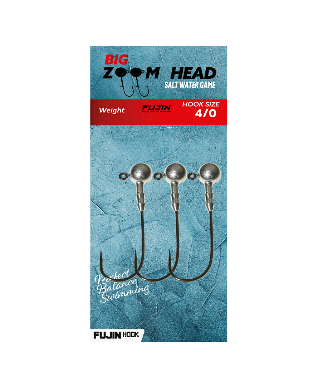 Fujin Big Zoom Head #4/0 10Gr Jighead