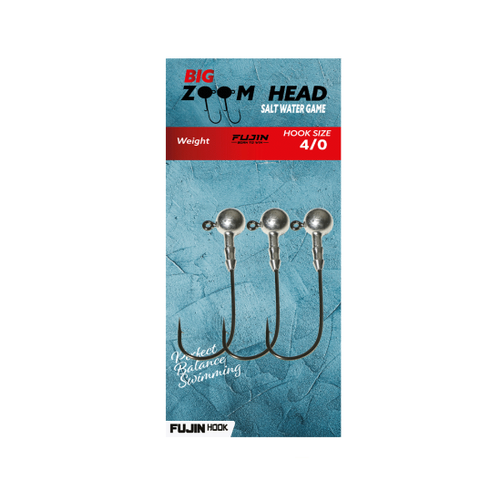 Fujin Big Zoom Head #4/0 21Gr Jighead