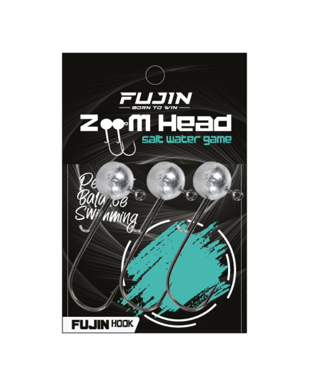 Fujin Zoom Head #1/0 3Gr Jighead