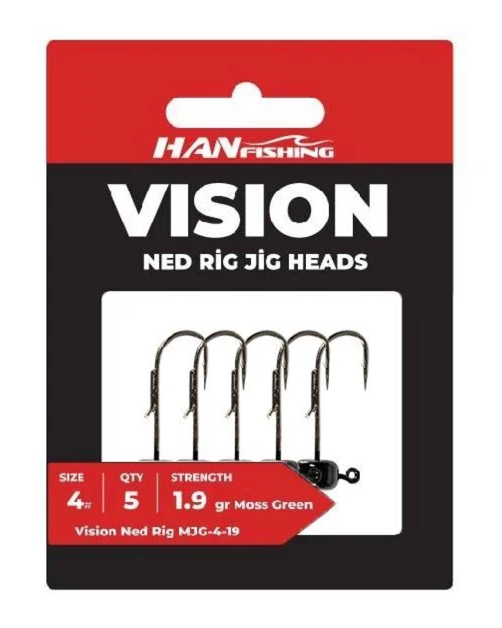 Vision Ned Rig Green Mjg-10-4,7 Gr