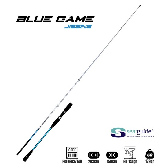 Fujin Bluegame Jigging 203Cm 60-140Gr Jig Kamışı
