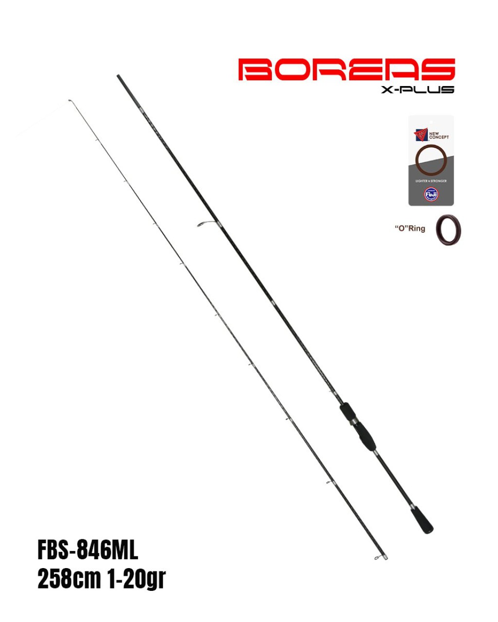 Fujin Boreas 258Cm 1-20Gr Lrf Kamışı