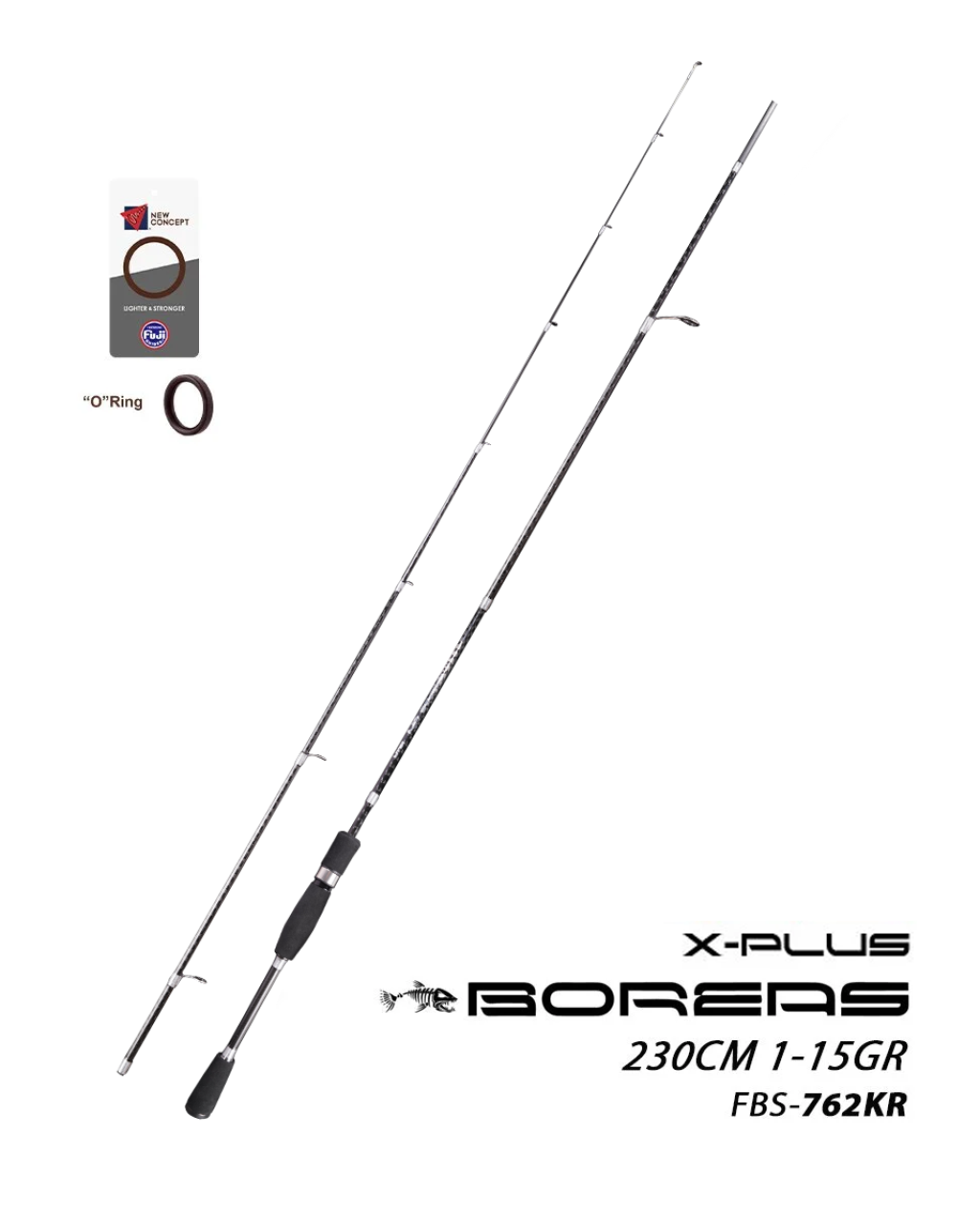 Fujin Boreas 230Cm 1-15Gr Lrf Kamışı
