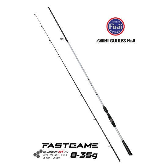 Fujin Fastgame 265Cm 8-35 Gr Spin Kamışı