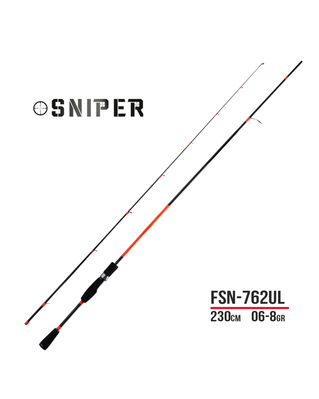 Fujin Sniper 230Cm 06-8Gr Lrf Kamışı