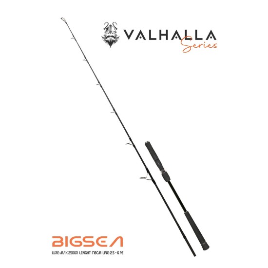 Fujin Valhalla Bigsea 178Cm 250Gr Speed Jig Kamışı