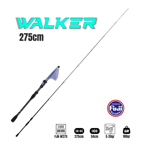 Fujin Walker 275Cm 5-20Gr Teleskopik Spin Kamışı