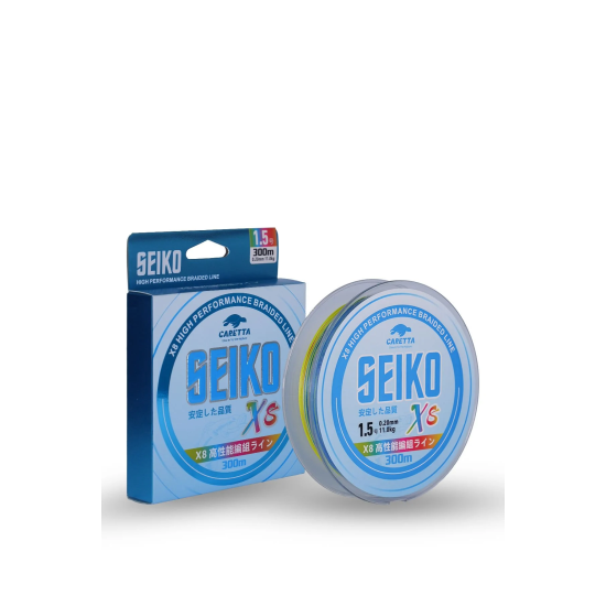 Caretta Seıko 8X 300 Mt Multıcolor İp Misina 0.14