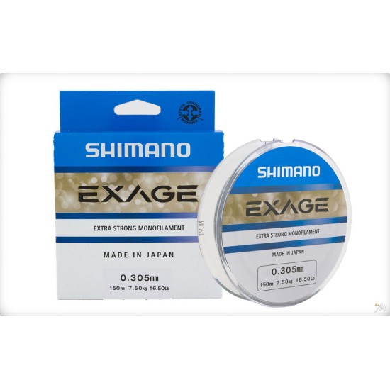 Shimano Misina Exage 150M 0.255Mm 5.5Kg Çelik Grisi
