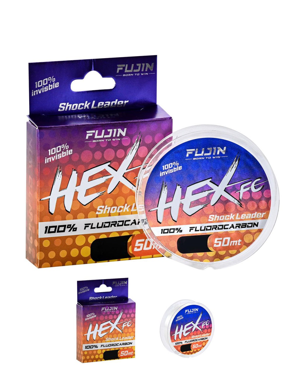 Fujin Hex %100 Fc Leader 50Mt 0.28Mm Misina