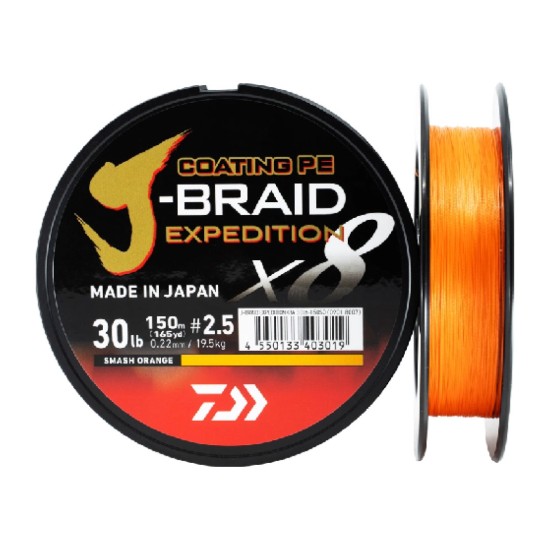 Daıwa Jbraıd Expedıtıon 8B 150M 0.10Mm S.Orange İp Misina
