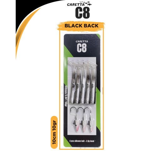 Caretta C8 10 Cm 10G Color Code: Black Black