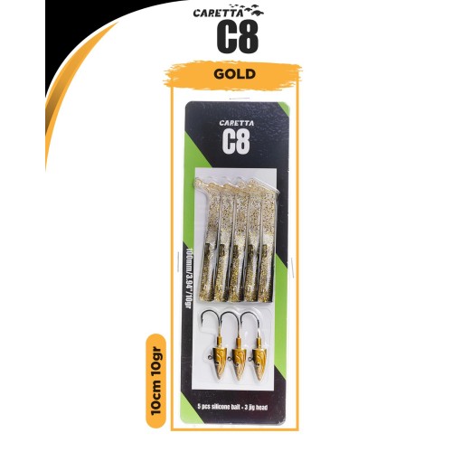 Caretta C8 10 Cm 10G Color Code:Gold