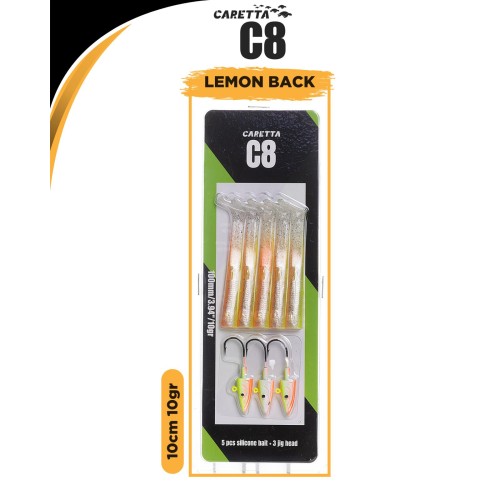 Caretta C8 10 Cm 10G Color Code :Lemon Back