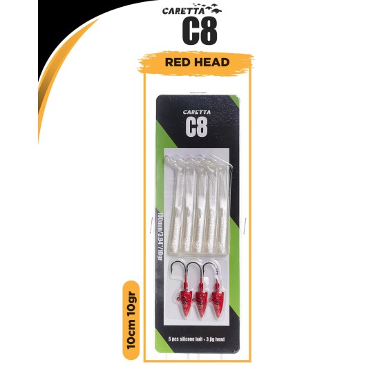 Caretta C8 10 Cm 10G Color Code: Red Head