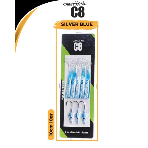Caretta C8 10 Cm 10G Color Code: Sılver Blue