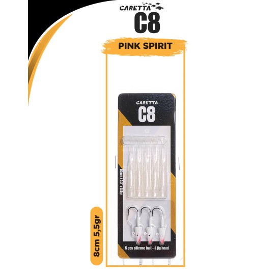 Caretta C8 8Cm 5.5 Gr Color Code: Pınk Sprıt