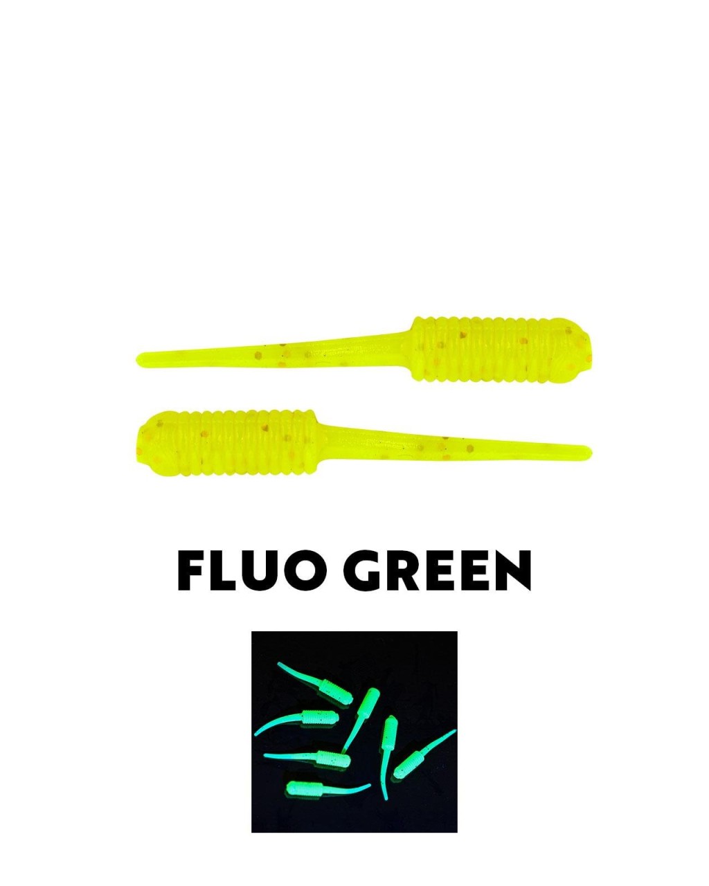 Fujin Baby Fry 2Cm Lrf Silikonu Fluo Green