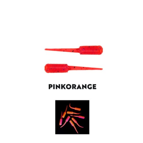 Fujin Baby Fry 2Cm Lrf Silikonu Pink Orange