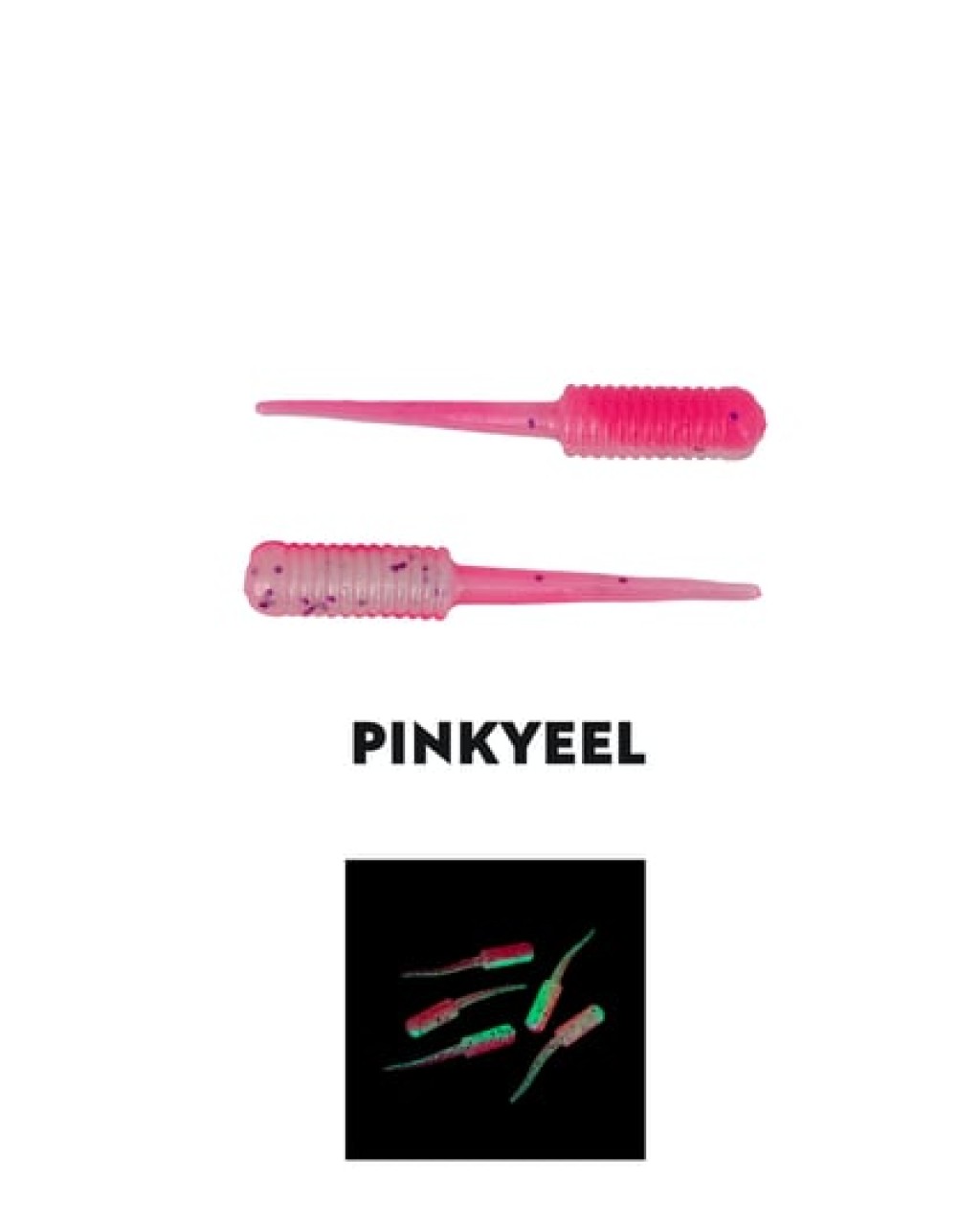 Fujin Baby Fry 2Cm Lrf Silikonu Pinkyeel Uv Glow