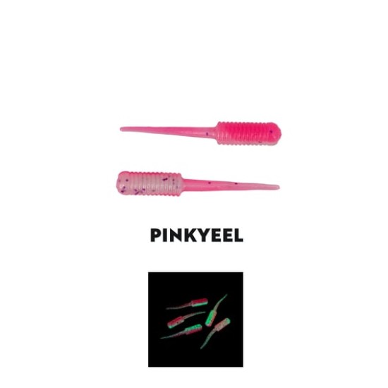 Fujin Baby Fry 2Cm Lrf Silikonu Pinkyeel Uv Glow